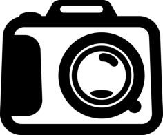 Photo Camera Tool Laser Cut Svg File, Free Vectors File